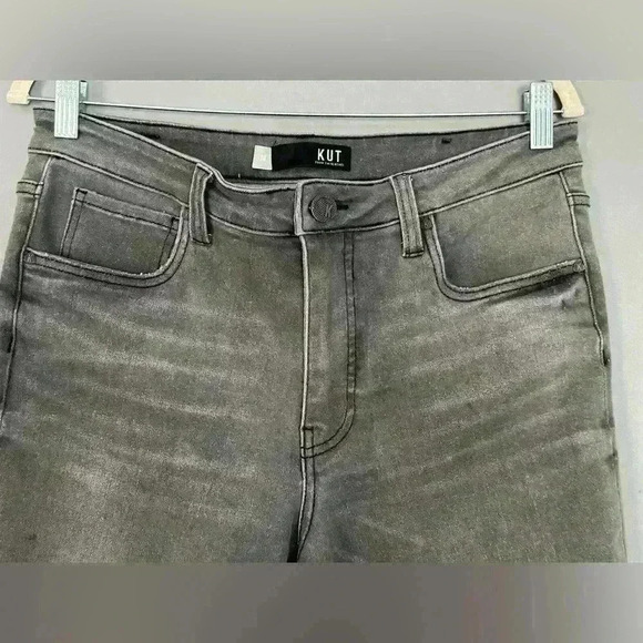 Kut From The Kloth High Rise Elizabeth Ankle Staight Leg (436) - Picture 9 of 16